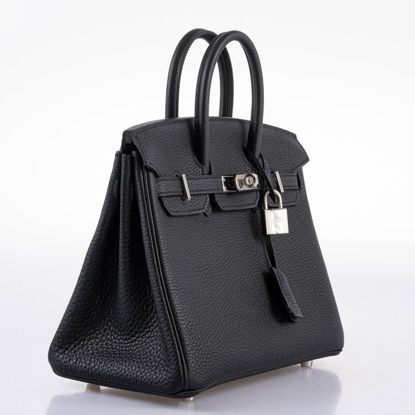 Hermès Birkin 25 Black Togo with Palladium Hardware - 2021, Z