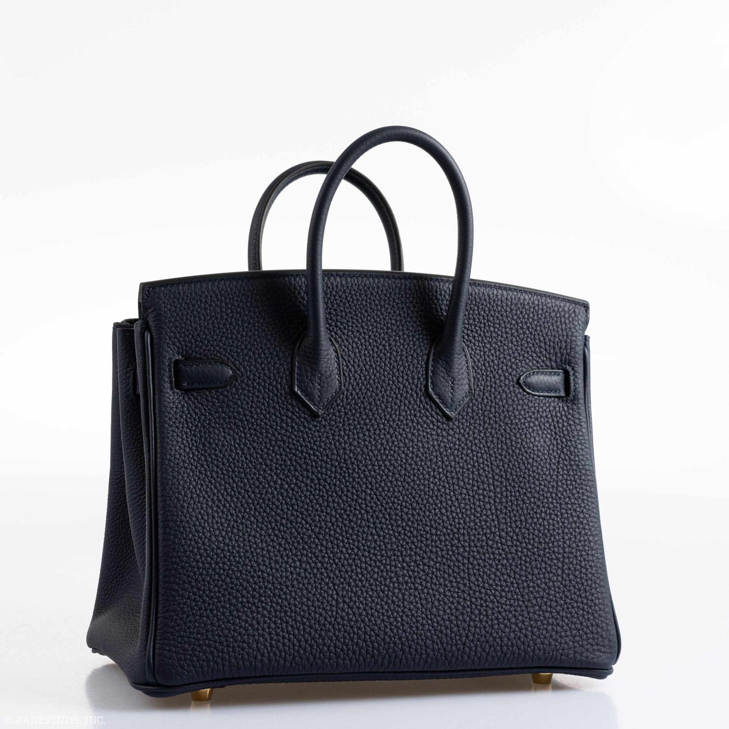Hermès Birkin 25 Bleu Nuit Togo Gold Hardware - 2019, D