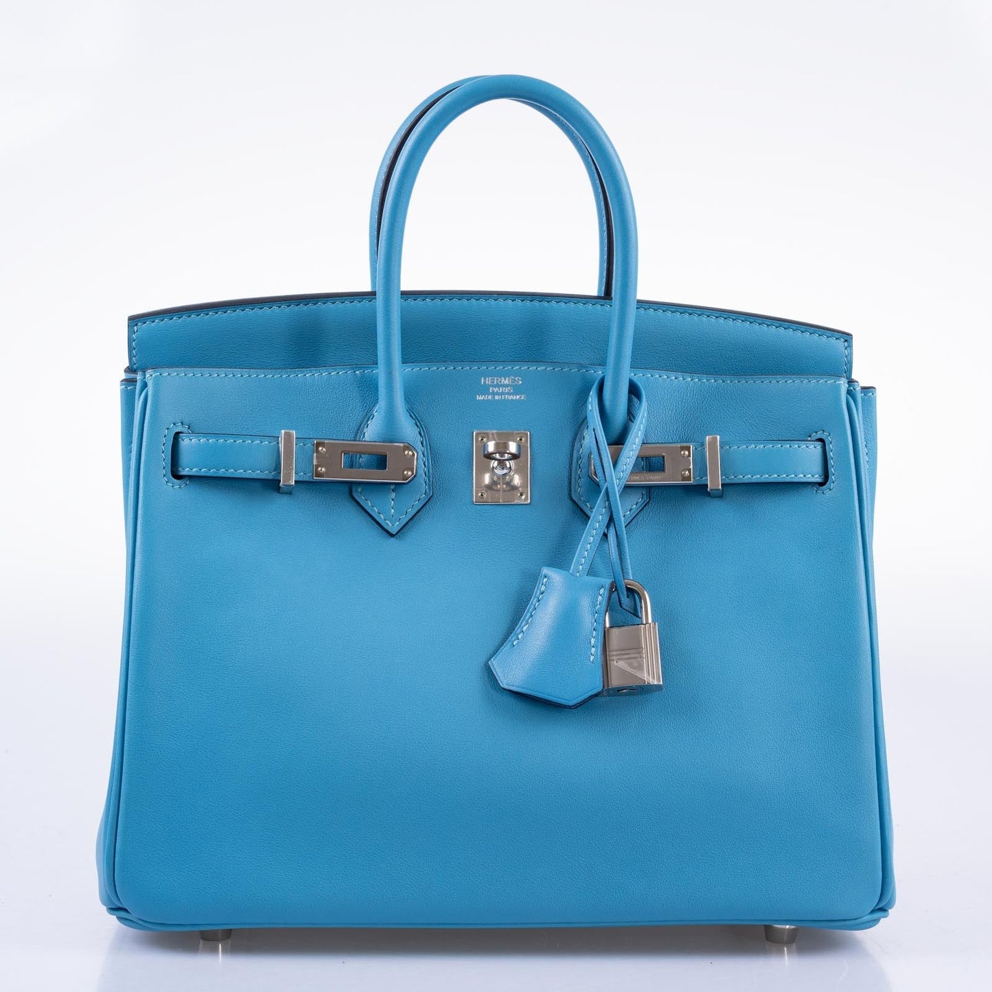 Hermès Birkin 25 Bleu du Nord Swift Palladium Hardware