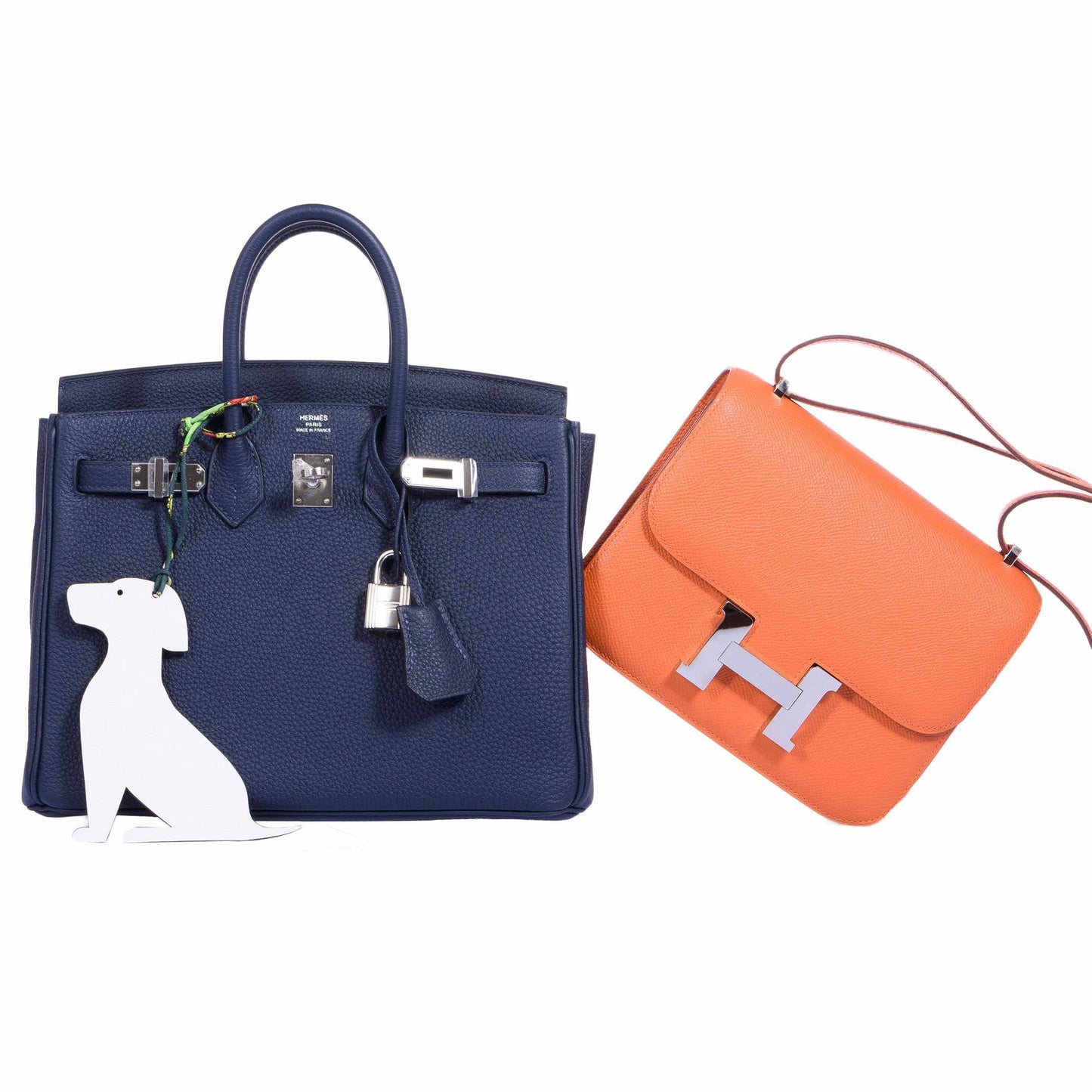 Hermès Birkin 25 Blue Indigo Togo Palladium Hardware