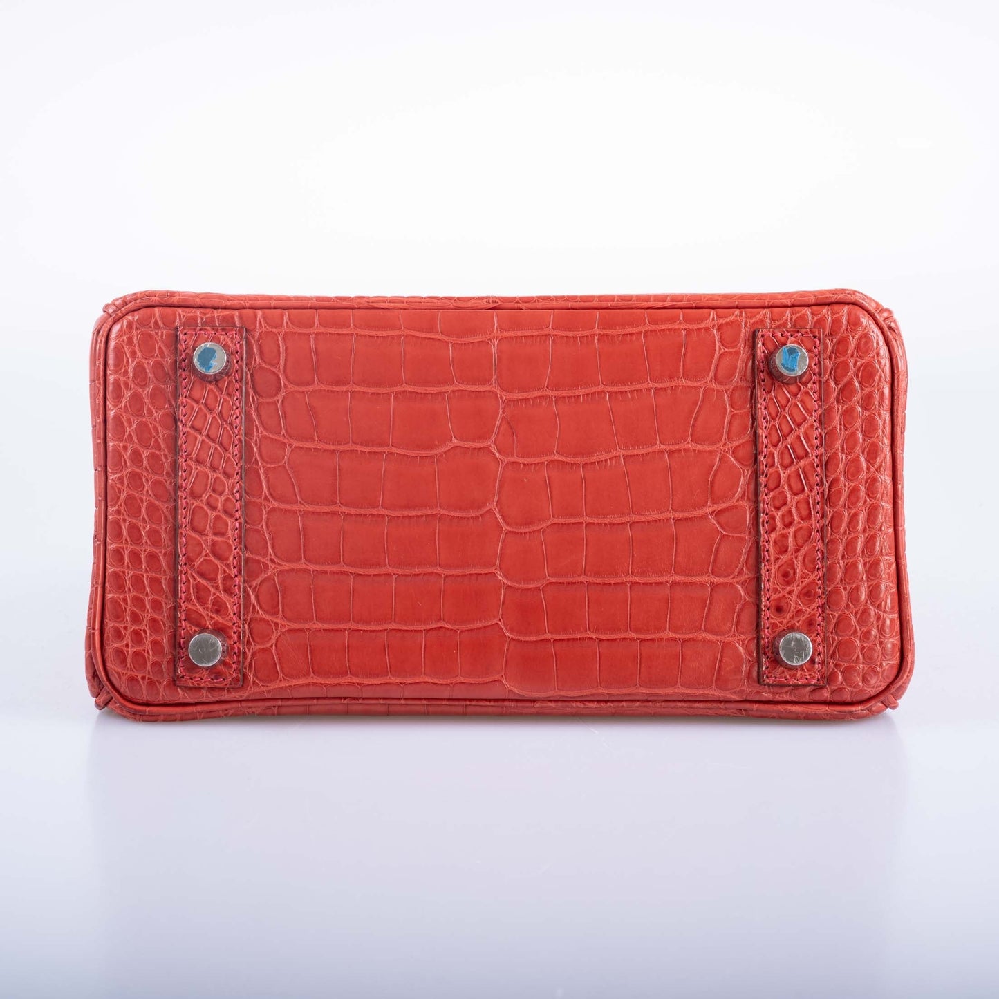 Hermès Birkin 25 Bougainville Matte Alligator Palladium Hardware