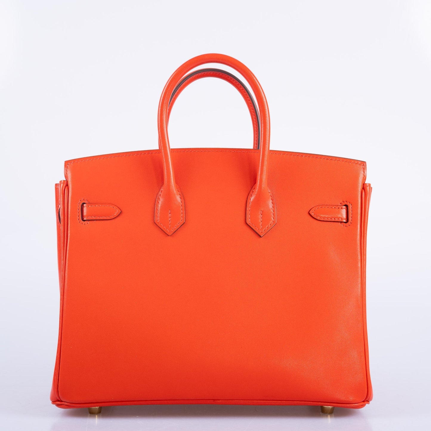Hermès Birkin 25 Capucine Tadelakt leather Gold Hardware