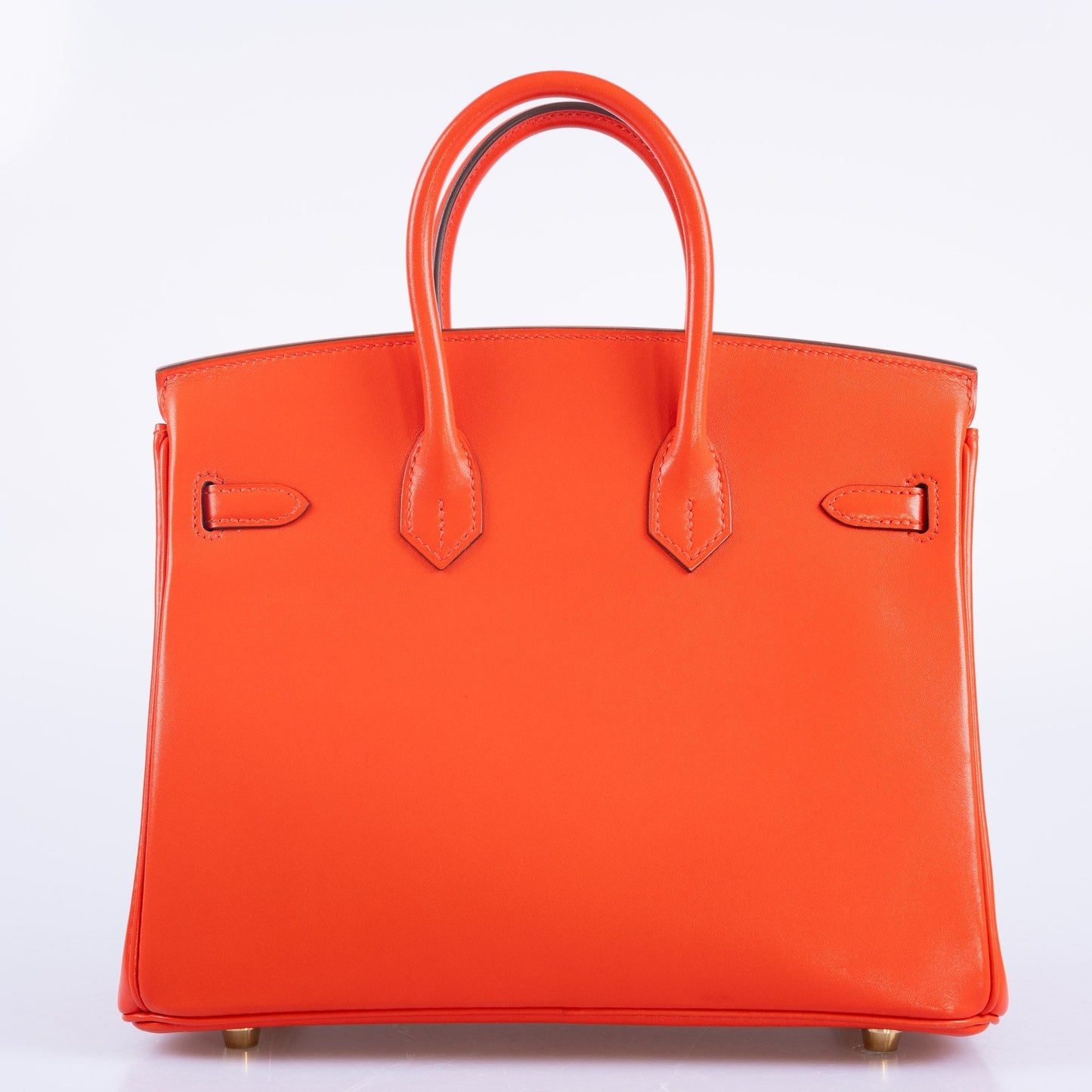 Hermès Birkin 25 Capucine Tadelakt leather Gold Hardware