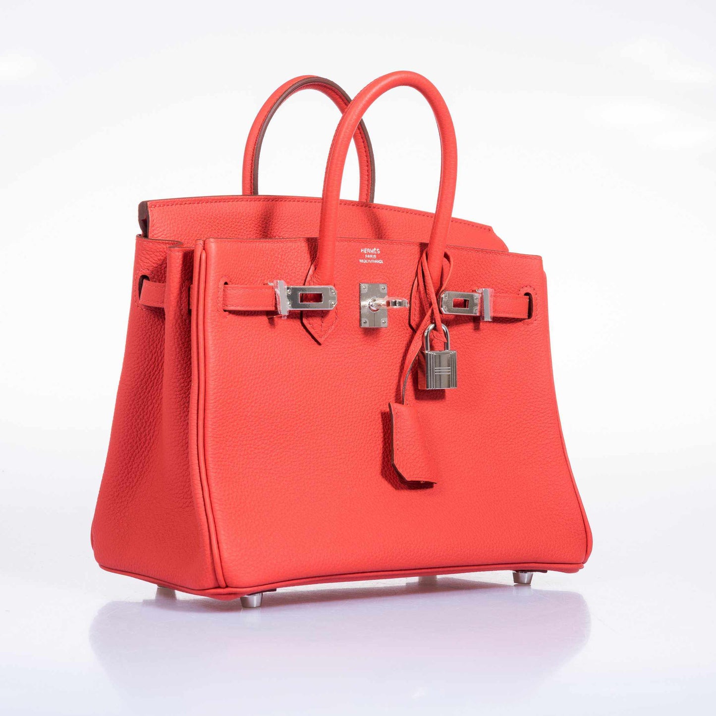 Hermès Birkin 25 Capucine Togo Palladium Hardware