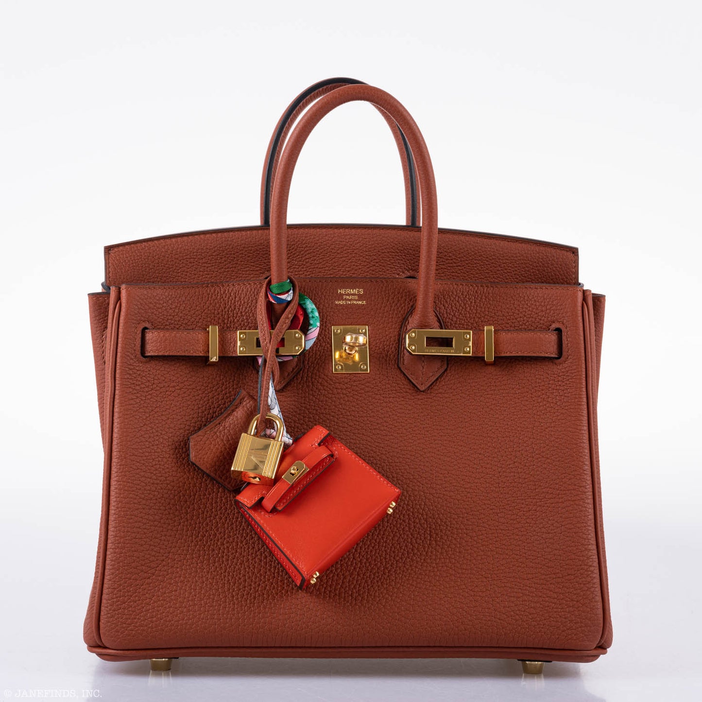 Hermès Birkin 25 Cuivre Togo Leather Gold Hardware - 2016, X
