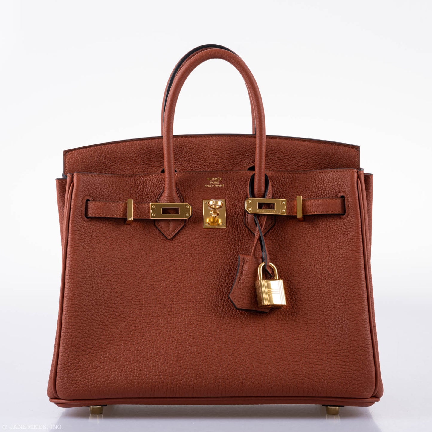 Hermès Birkin 25 Cuivre Togo Leather Gold Hardware - 2016, X