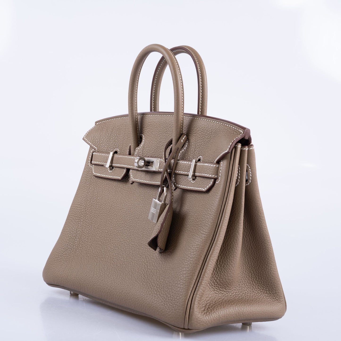 Hermès Birkin 25 Etoupe Togo Palladium Hardware