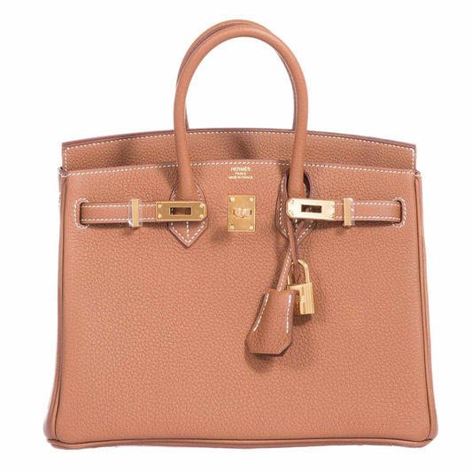 Hermès Birkin 25 Gold Togo Gold Hardware