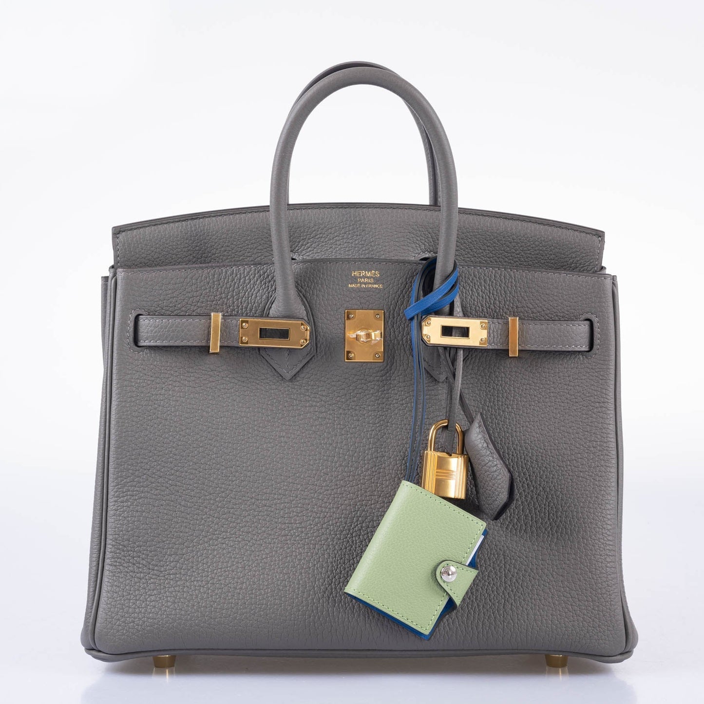 Hermès Birkin 25 Gris Meyer Togo Gold Hardware