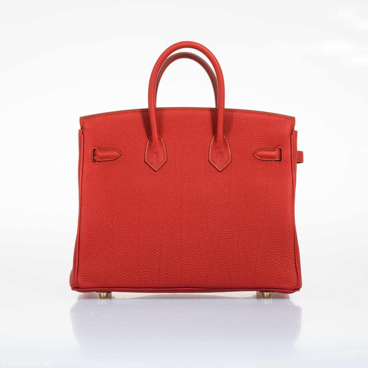 Hermès Birkin 25 Red Vermillion Togo Gold Hardware