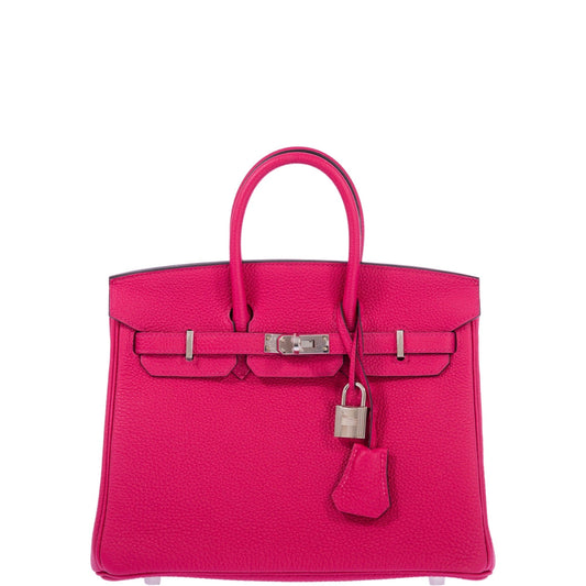 Hermès Birkin 25 Rose Mexico Togo Palladium Hardware