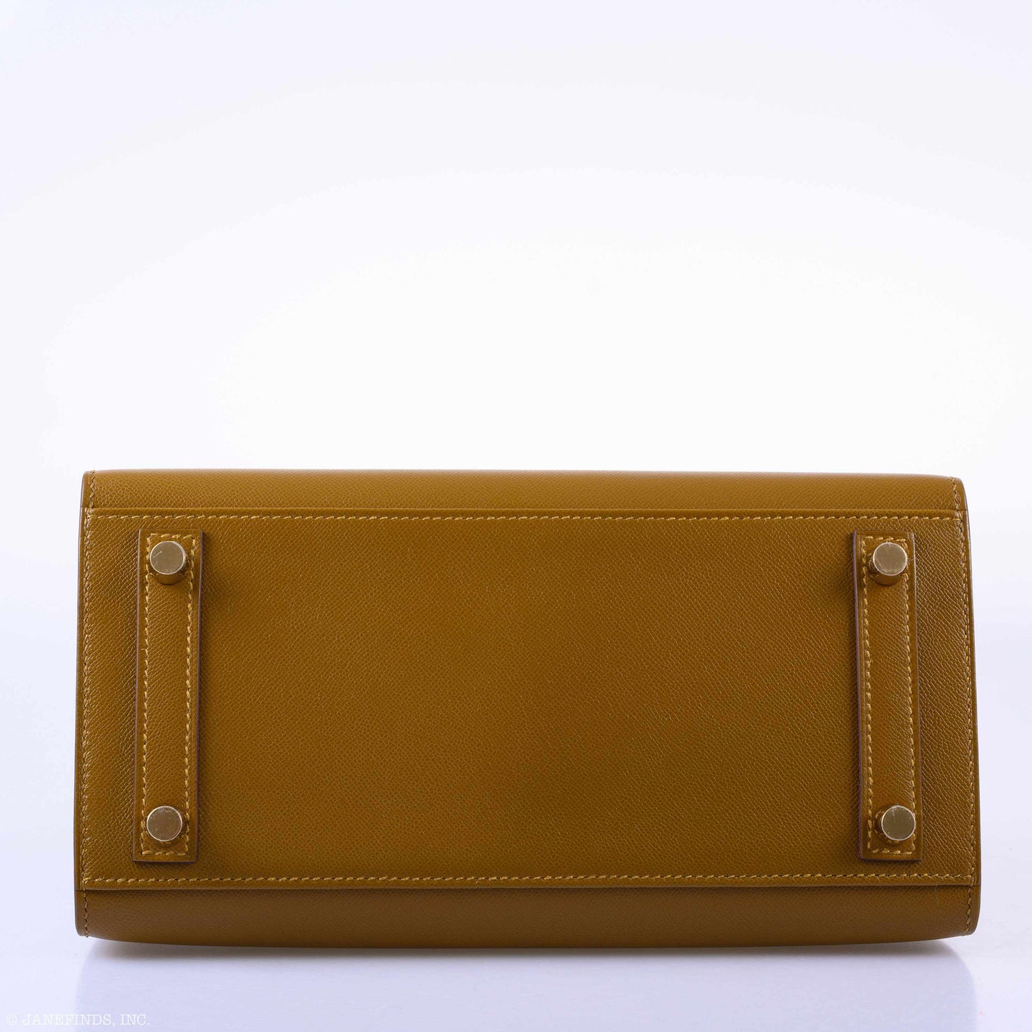 Hermès Birkin 25 Sellier Bronze Dore Madame Grain Gold Hardware