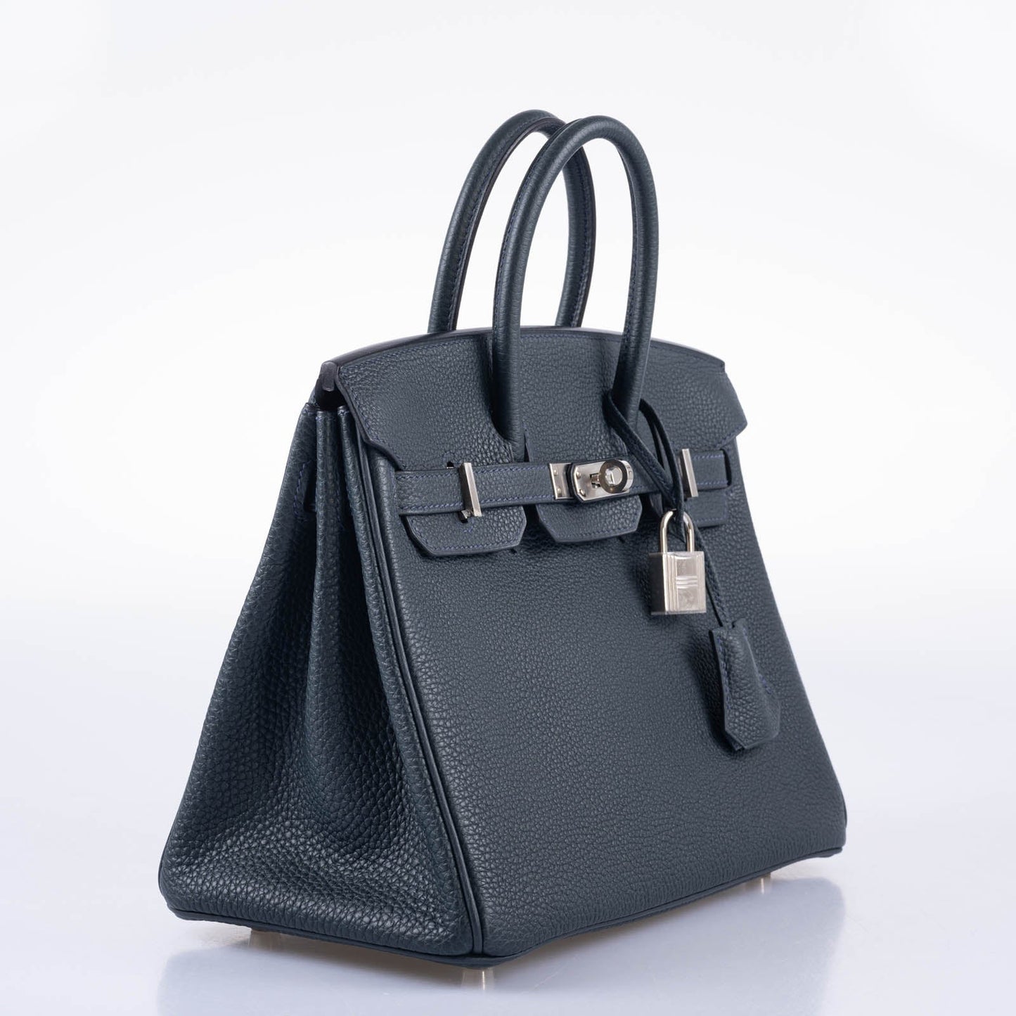 Hermès Birkin 25 Vert Rousseau Togo Palladium Hardware