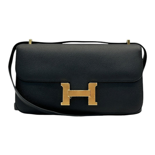 Hermes Constance Elan Black Epsom GHW