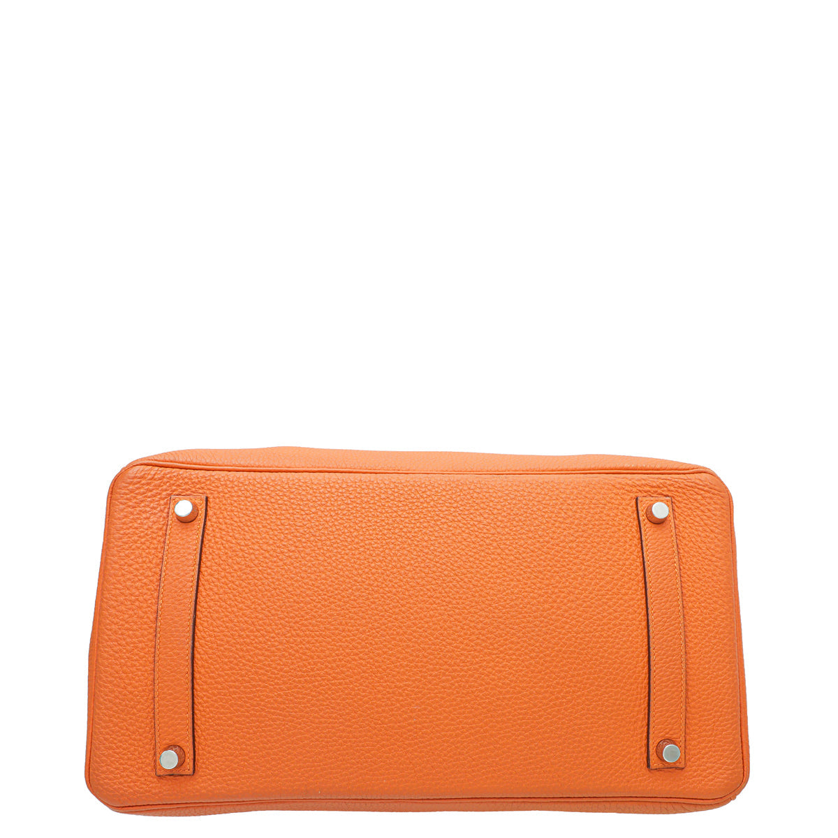 Hermes Orange Birkin 35 Bag