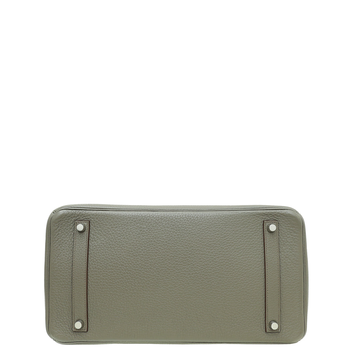 Hermes Gris Etain Birkin 35 Bag