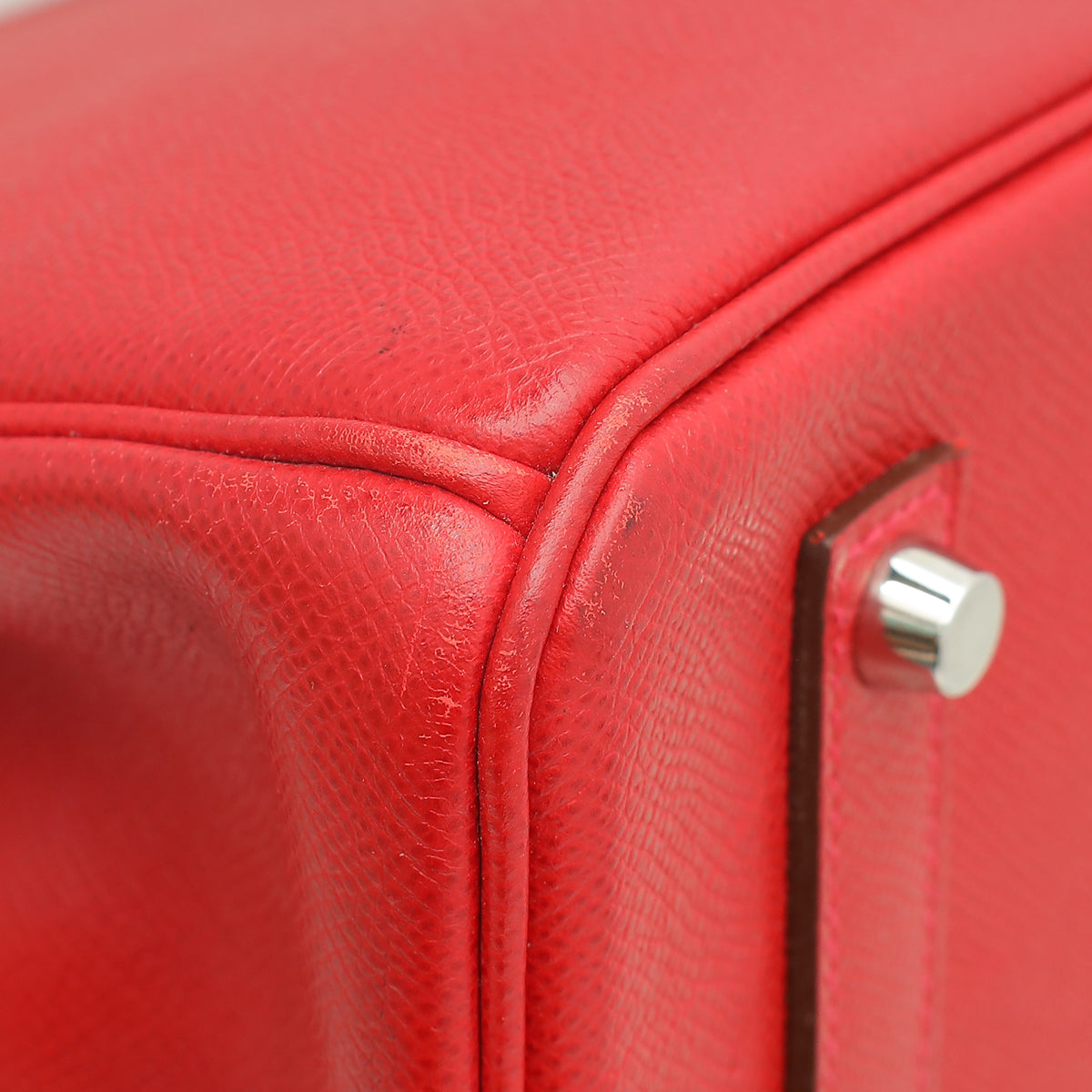 Hermes Geranium Retourne Birkin 35 Bag