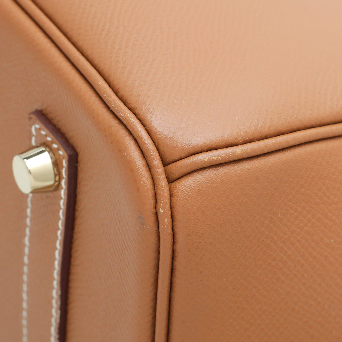 Hermes Gold Birkin 35 Bag