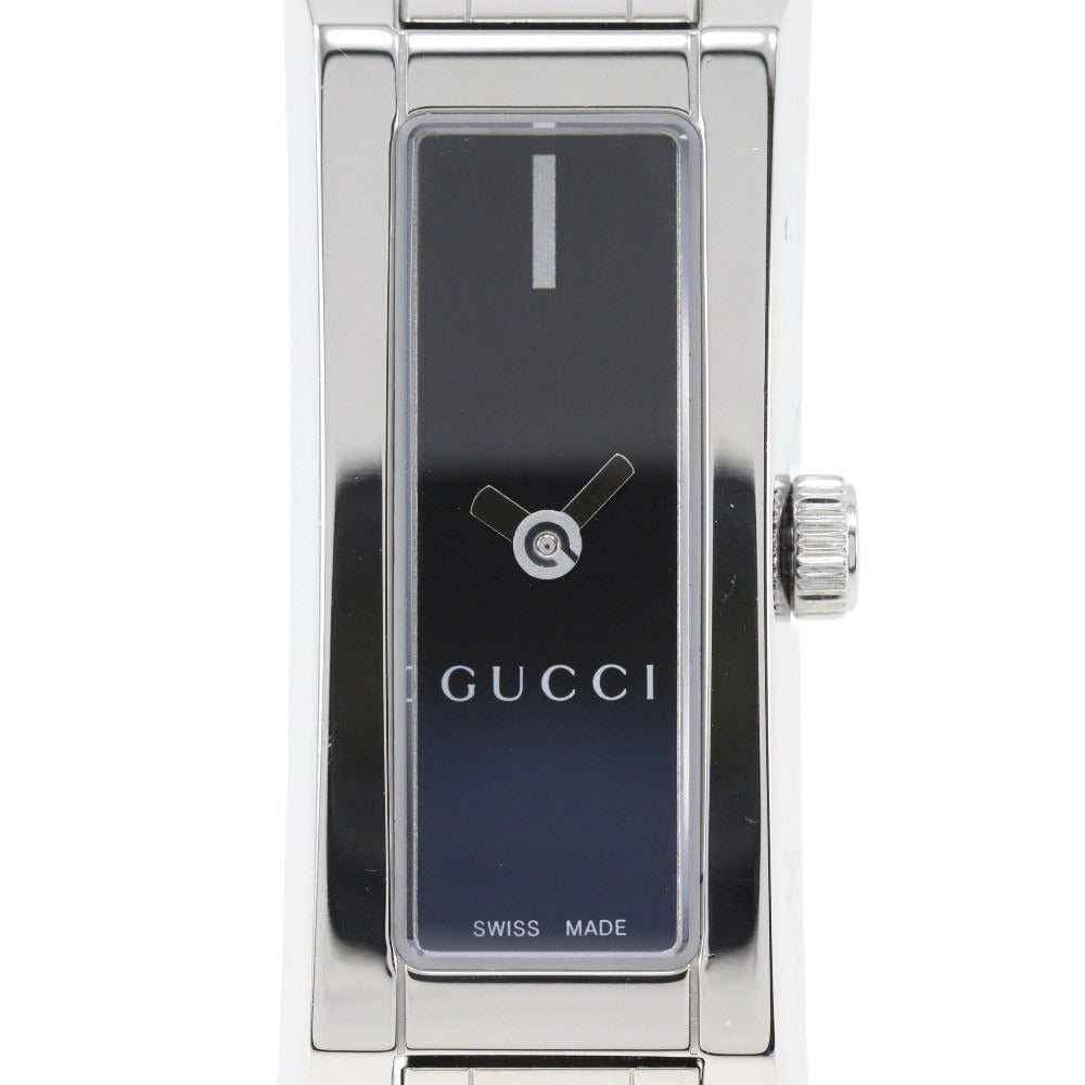 GUCCI Watches Quartz 110 Stainless Steel black black dial Women Used