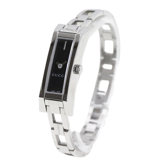 GUCCI Watches Quartz 110 Stainless Steel black black dial Women Used
