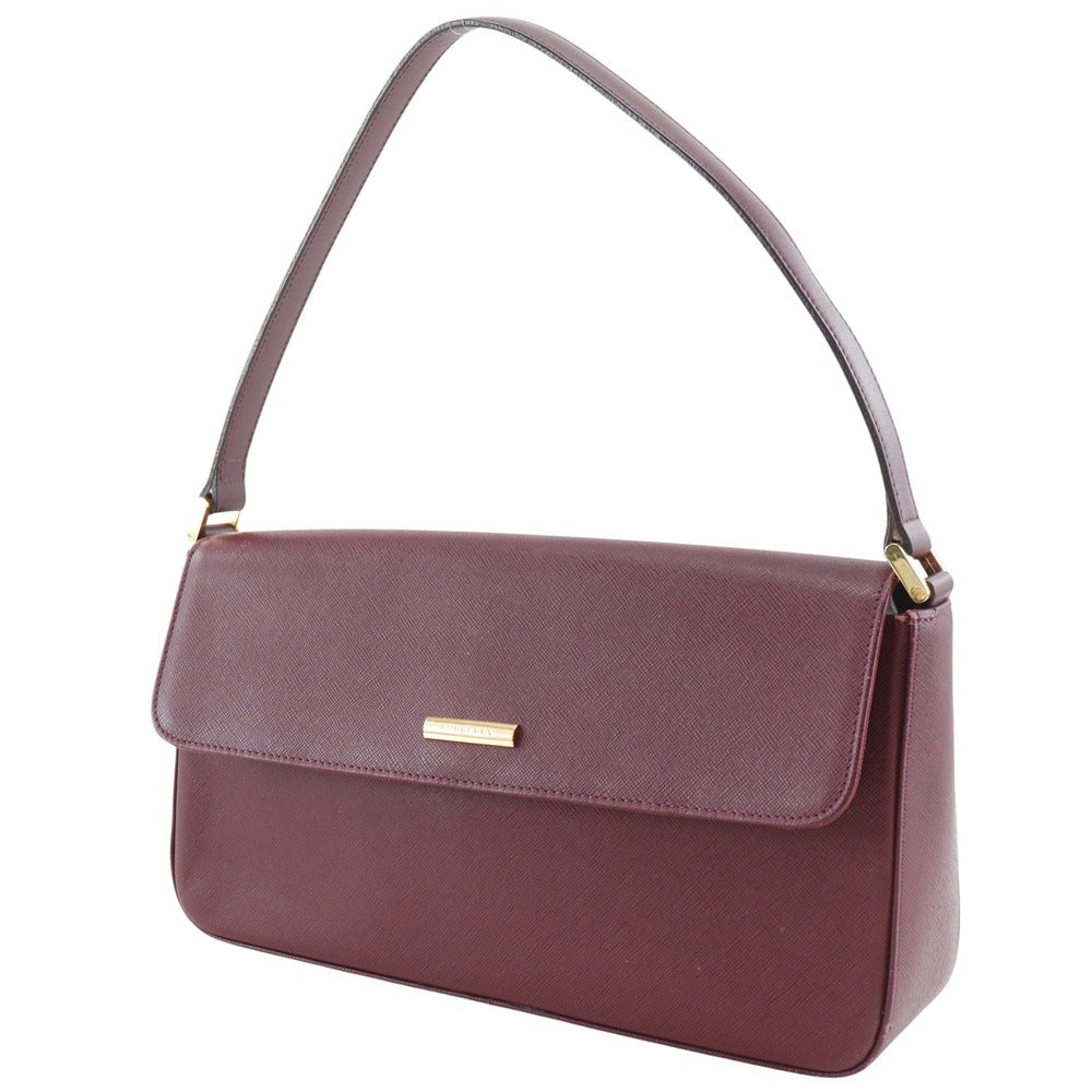 Burberry Hobo Leather Shoulder Bag