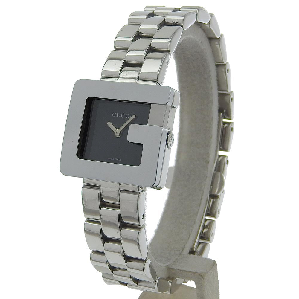 GUCCI Watches Quartz 3600L Stainless Steel black black dial Women Used