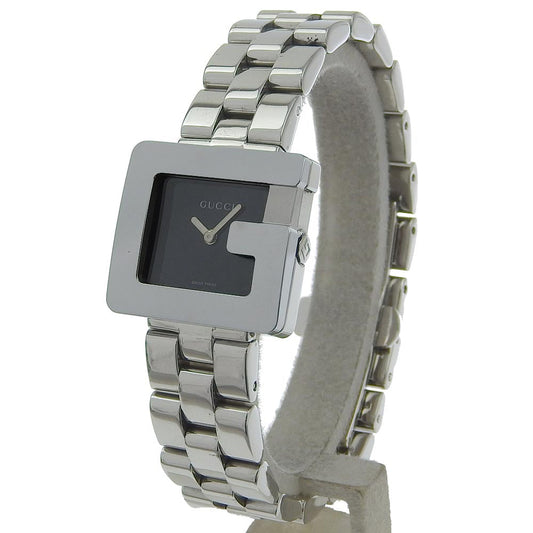 GUCCI Watches Quartz 3600L Stainless Steel black black dial Women Used