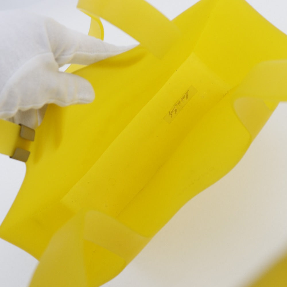 CHANEL Tote Bag rubber yellow Women Used