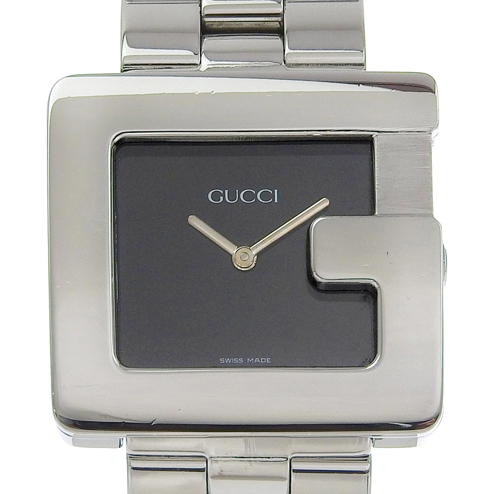 GUCCI Watches Quartz 3600M Stainless Steel black black dial Women Used