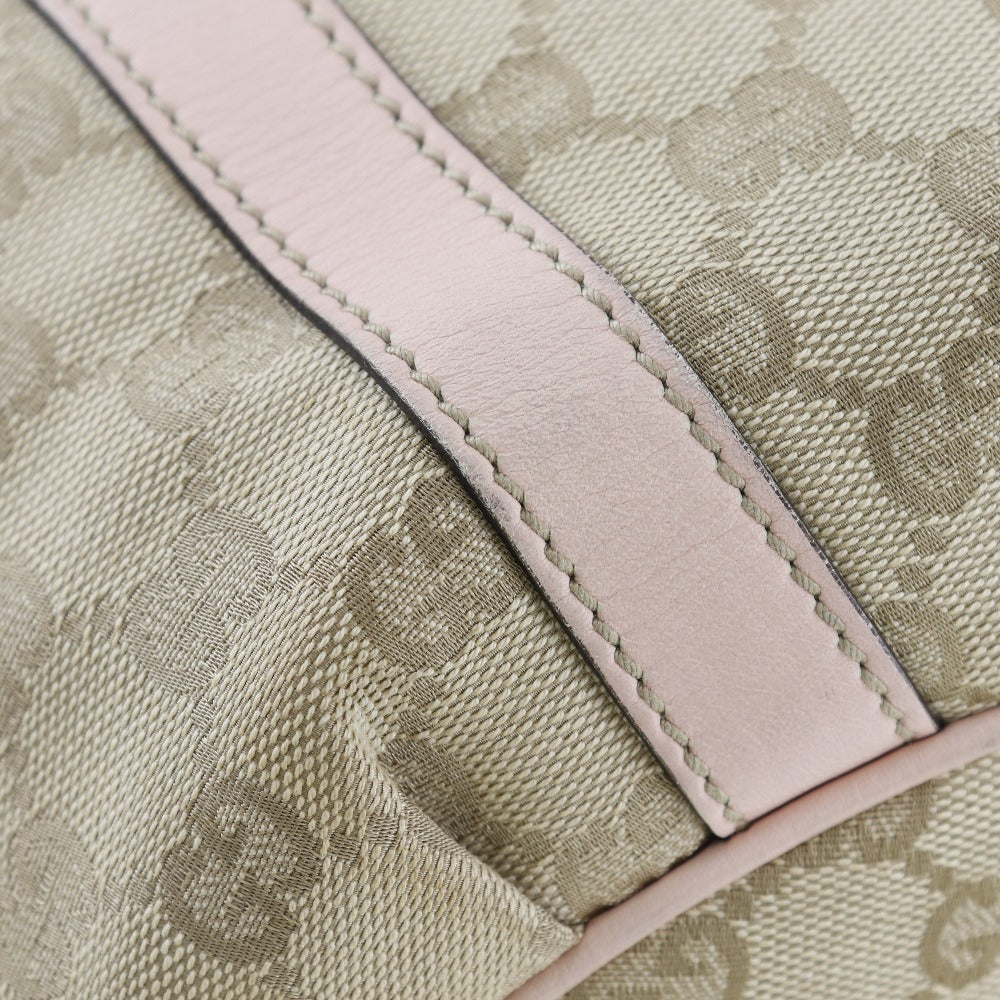 GUCCI Handbag GG canvas beige Women Used
