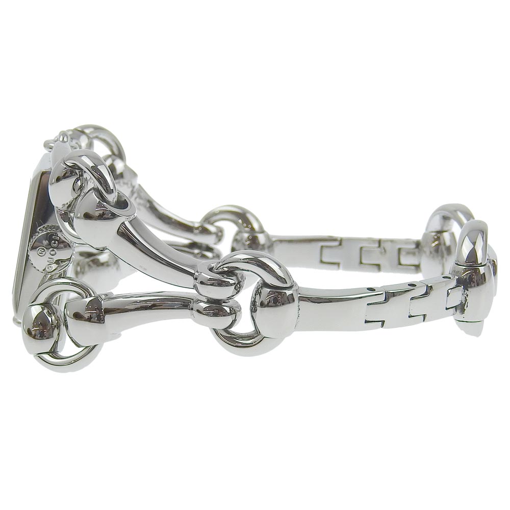 GUCCI Watches Quartz 116.5 Stainless Steel Silver Signoria Blue shell dial Women Used