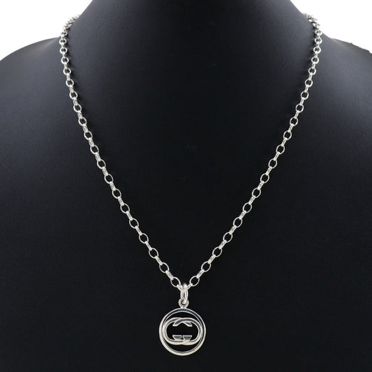 GUCCI Necklace Silver925 Silver Double G Doppia G Women(Unisex) Used
