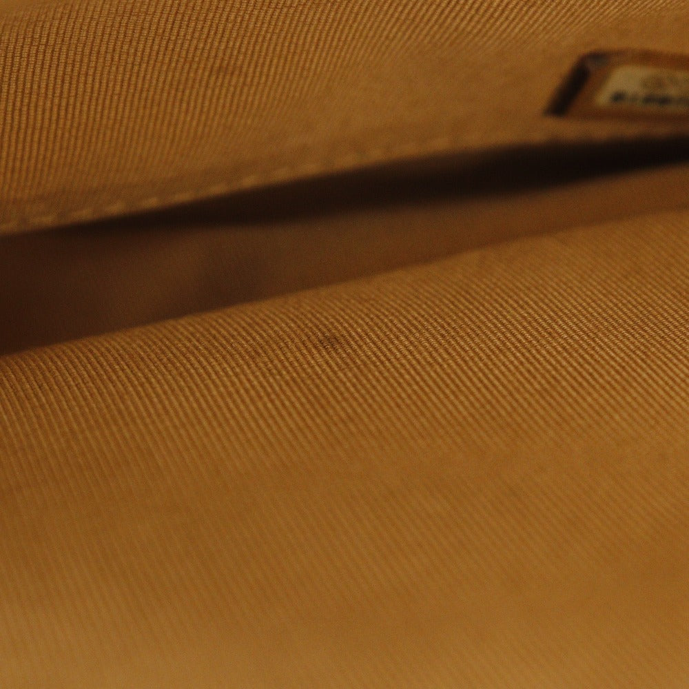 CHANEL Shoulder Bag Caviar skin White PST Chain Tote Women Used