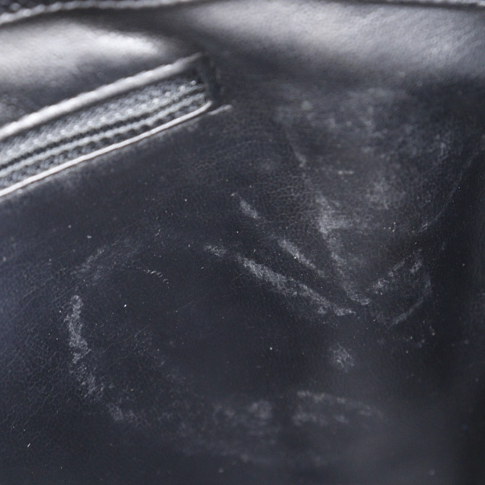 CHANEL Shoulder Bag Caviar skin black Chain tote