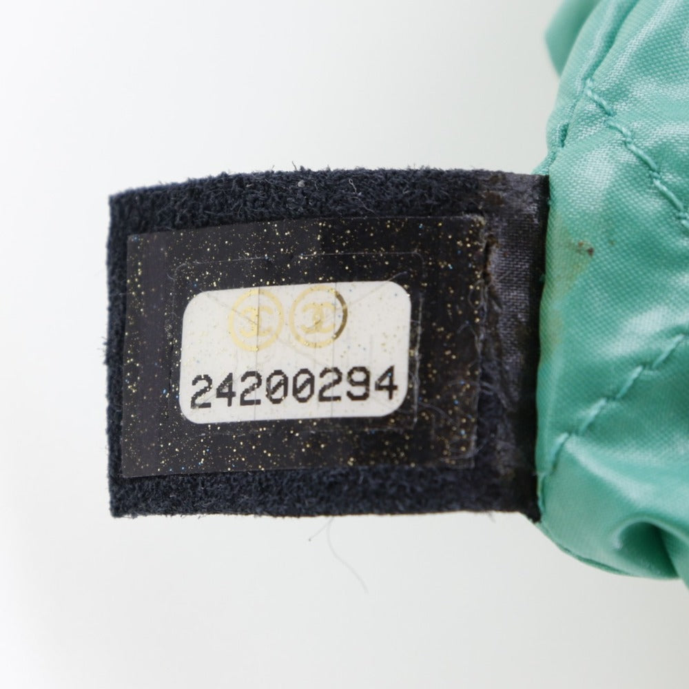 CHANEL Tote Bag A94646 tweed Black/Silver Metal robot COCO Mark unisex(Unisex) Used