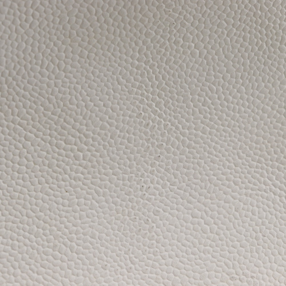 CHANEL Tote Bag Caviar skin White COCO Mark Women Used