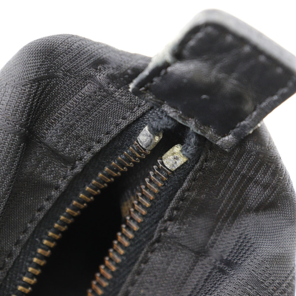 CHANEL Tote Bag Nylon canvas black New travel line Tote GM Women Used