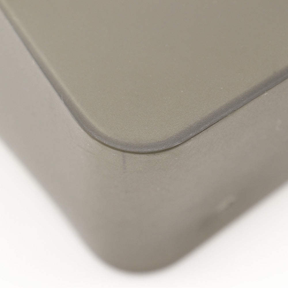 CHANEL Tote Bag rubber gray logo Women Used