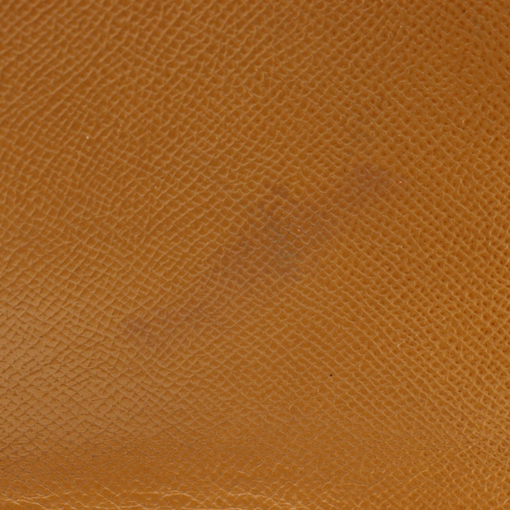 CHANEL Tote Bag leather Brown Logo charm Women Used