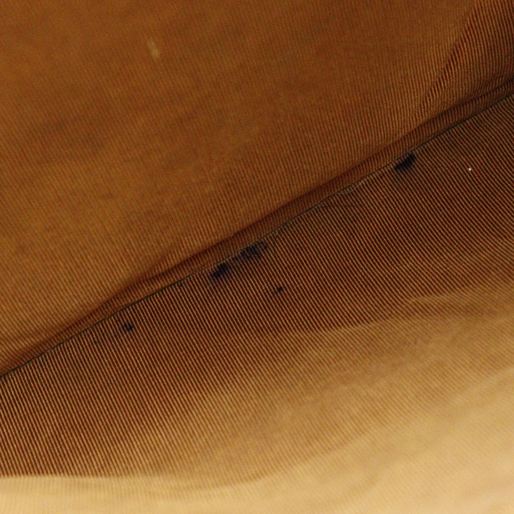 CHANEL Tote Bag leather Brown Logo charm Women Used