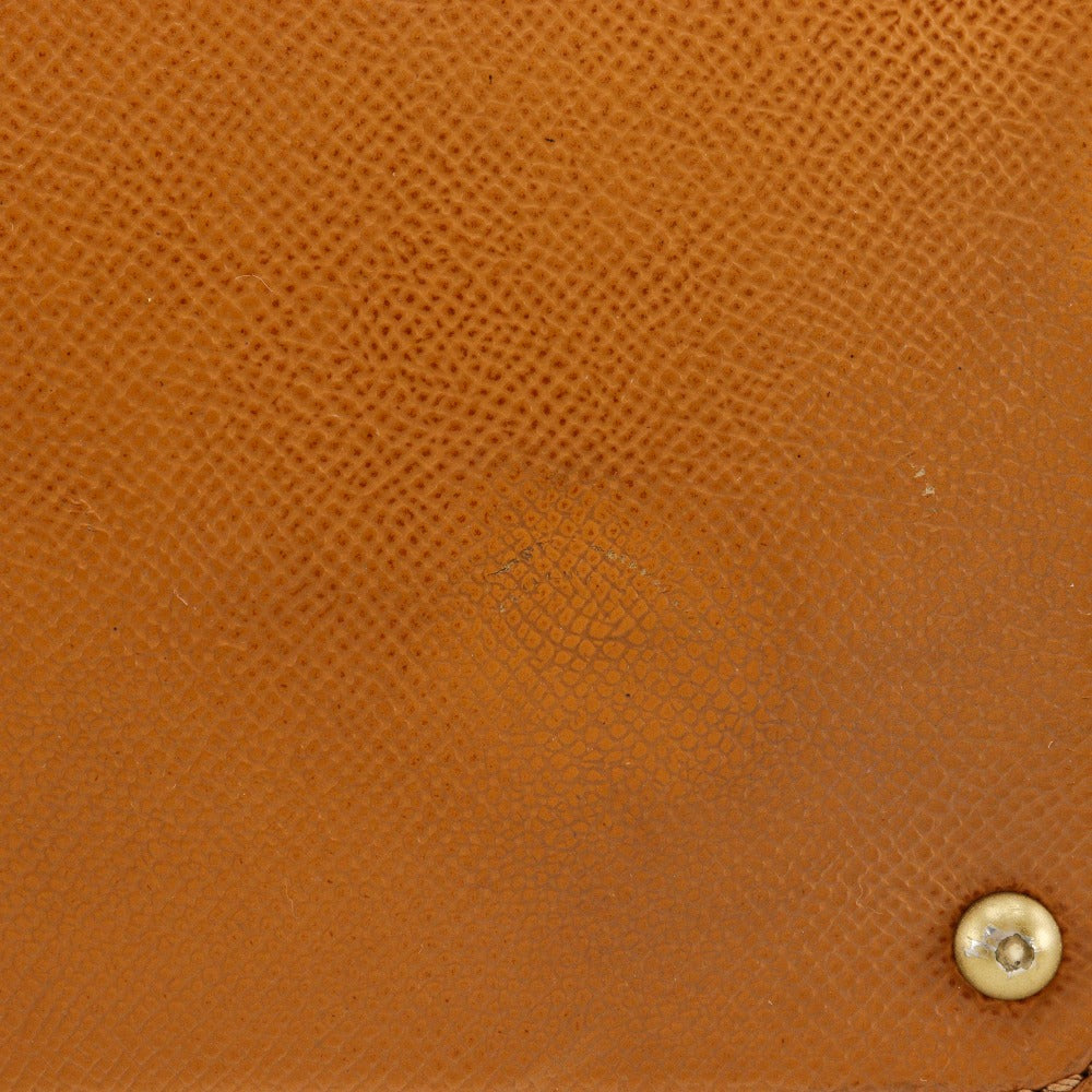 CHANEL Tote Bag leather Brown Logo charm Women Used