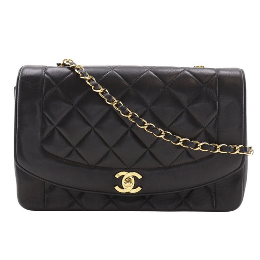 Chanel Diana 25 Lambskin 2way Shoulder Bag