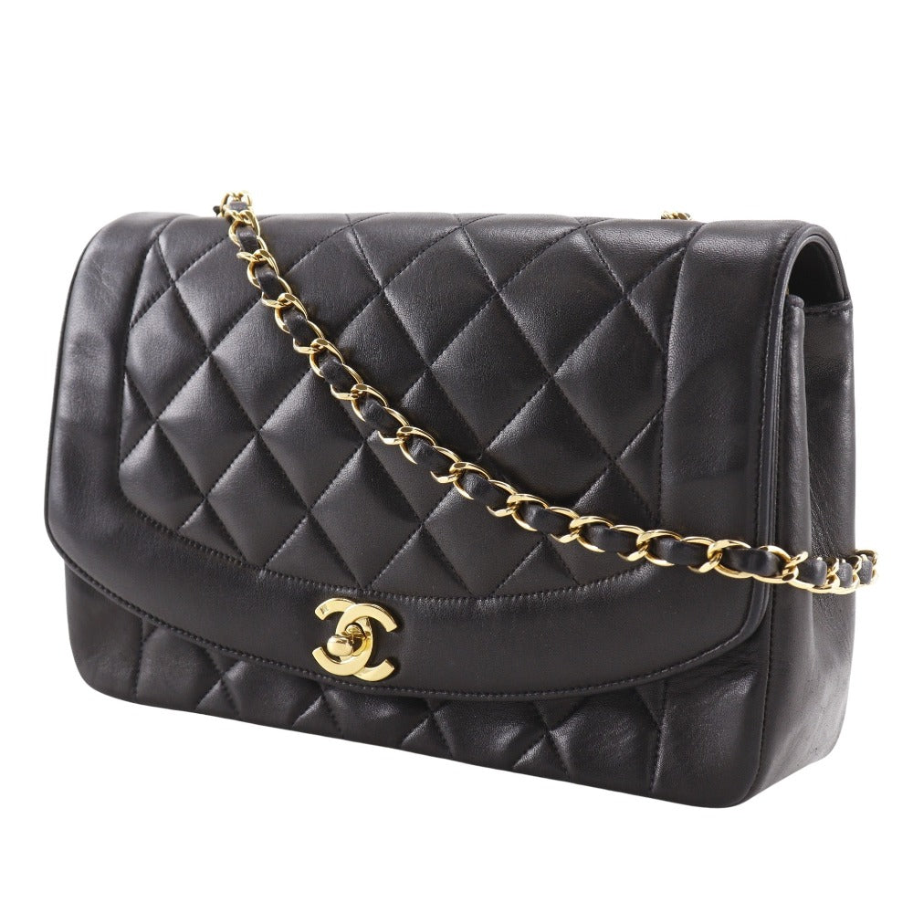Chanel Diana 25 Lambskin 2way Shoulder Bag