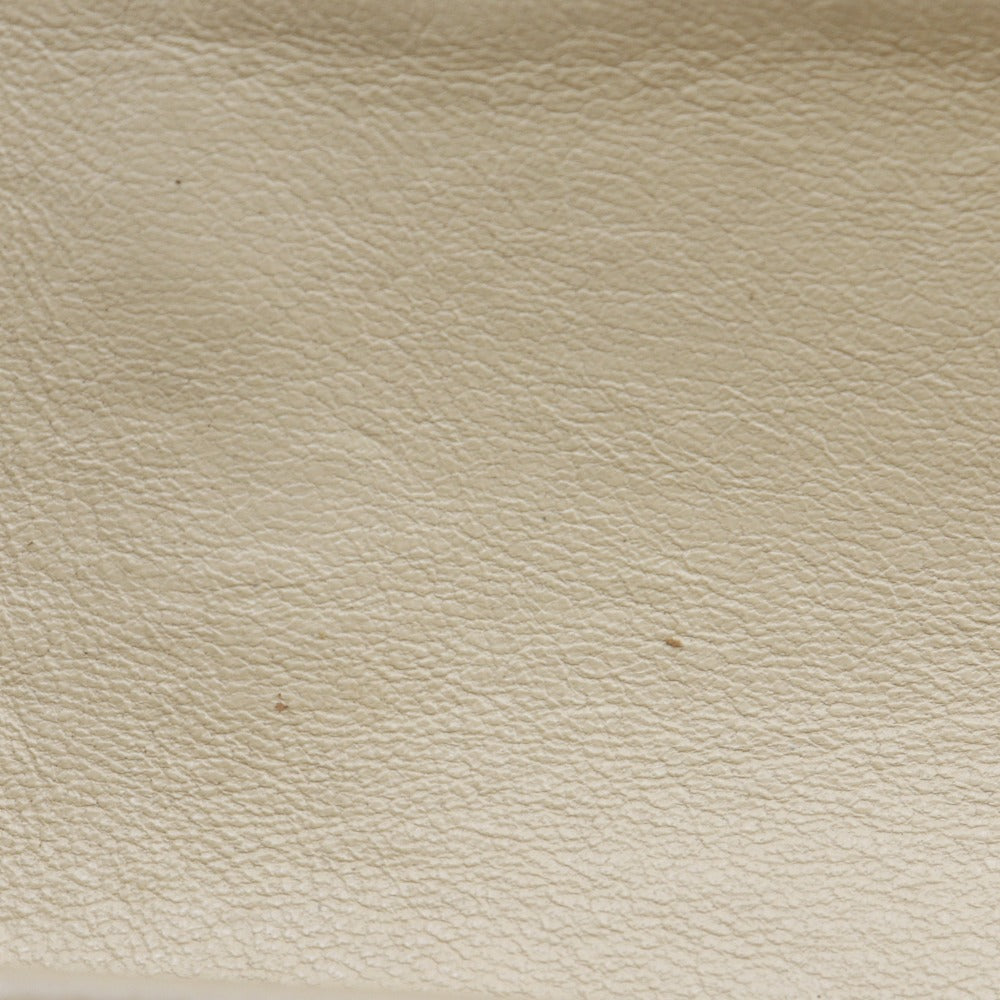 CHANEL Shoulder Bag lambskin beige Double flap Matrasse ChainShoulder Women Used