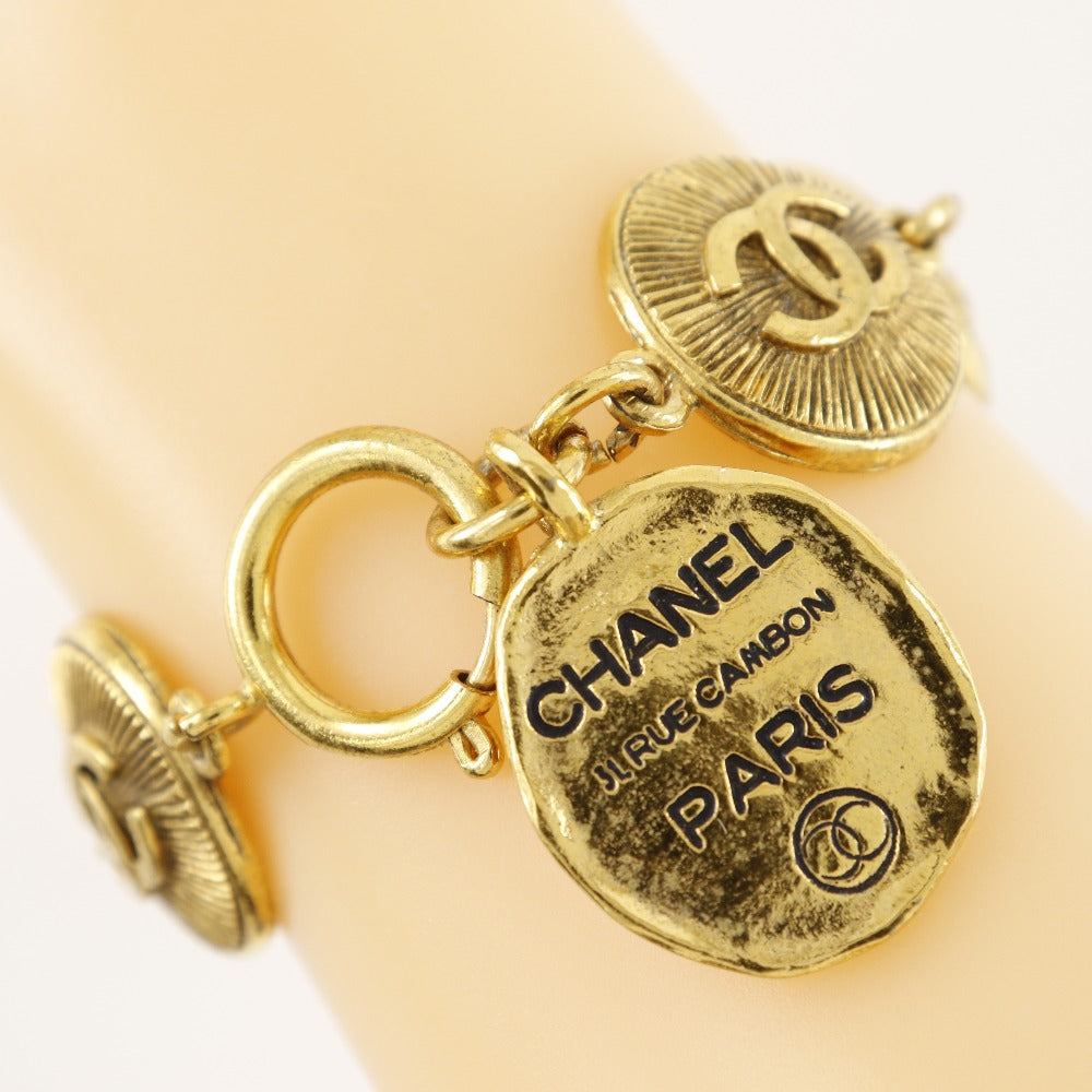 CHANEL bracelet Plated Gold gold vintage 31 RUE CAMBON COCO Mark Women Used