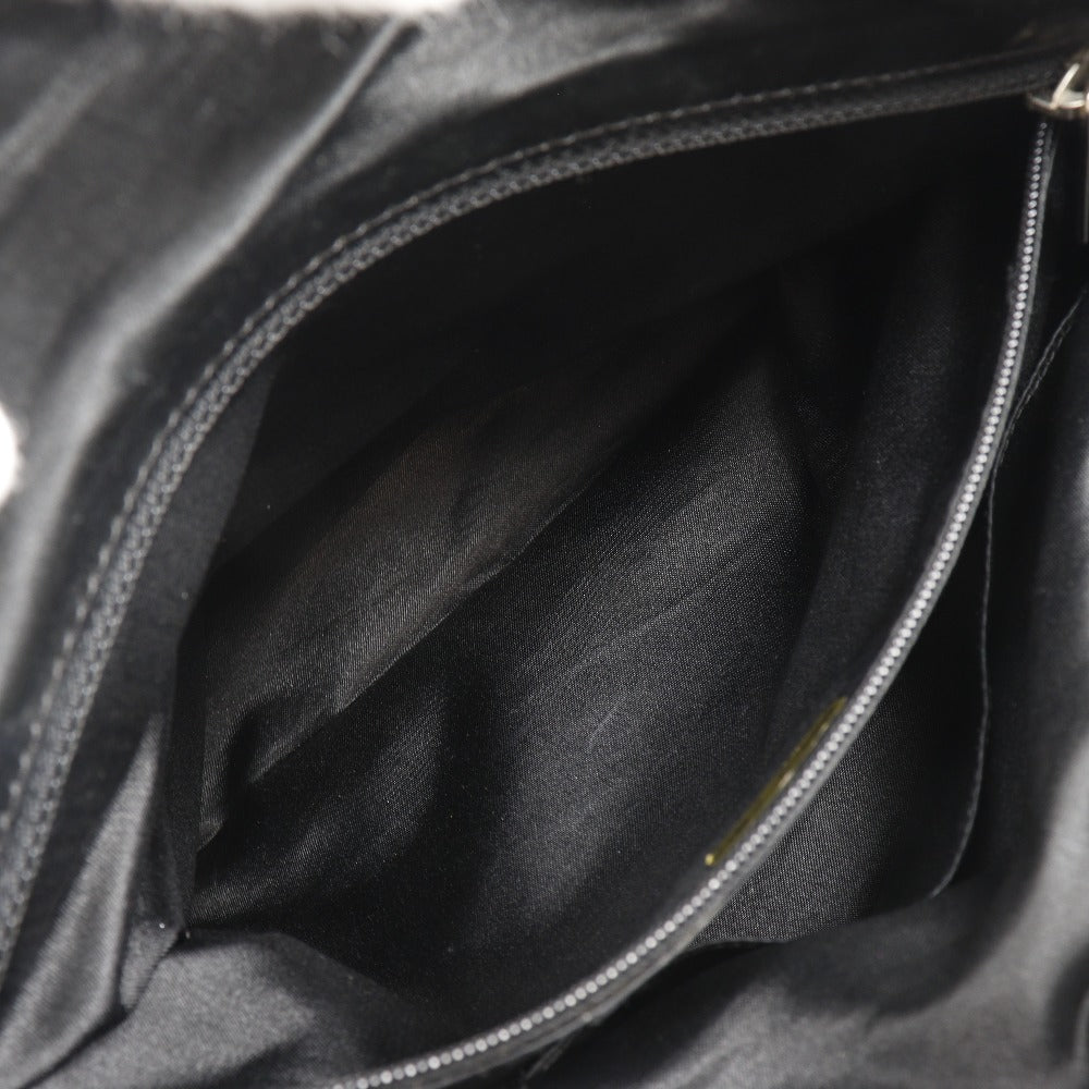 CHANEL Tote Bag lambskin black COCO Mark Matrasse Chain bag Women Used