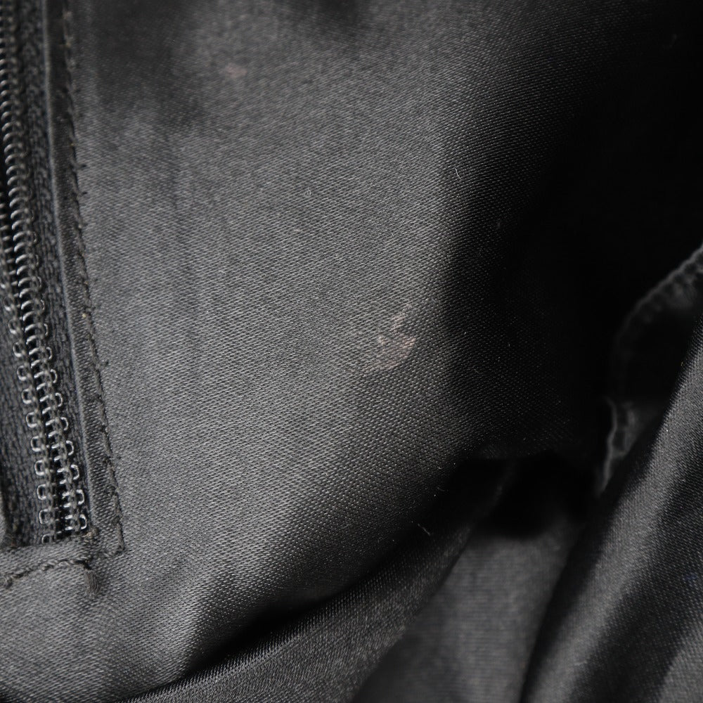 CHANEL Tote Bag lambskin black COCO Mark Matrasse Chain bag Women Used