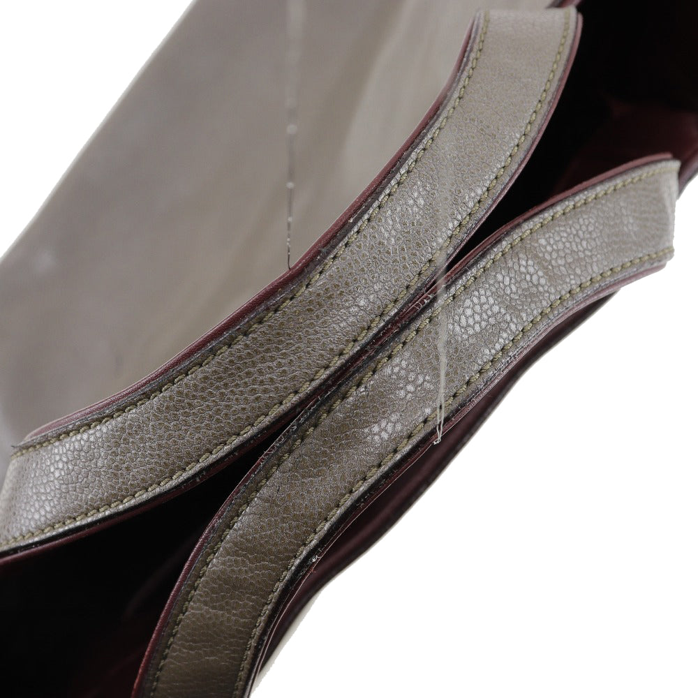 CHANEL Tote Bag Caviar skin gray 2WAY ChainShoulder 2.55 Women Used