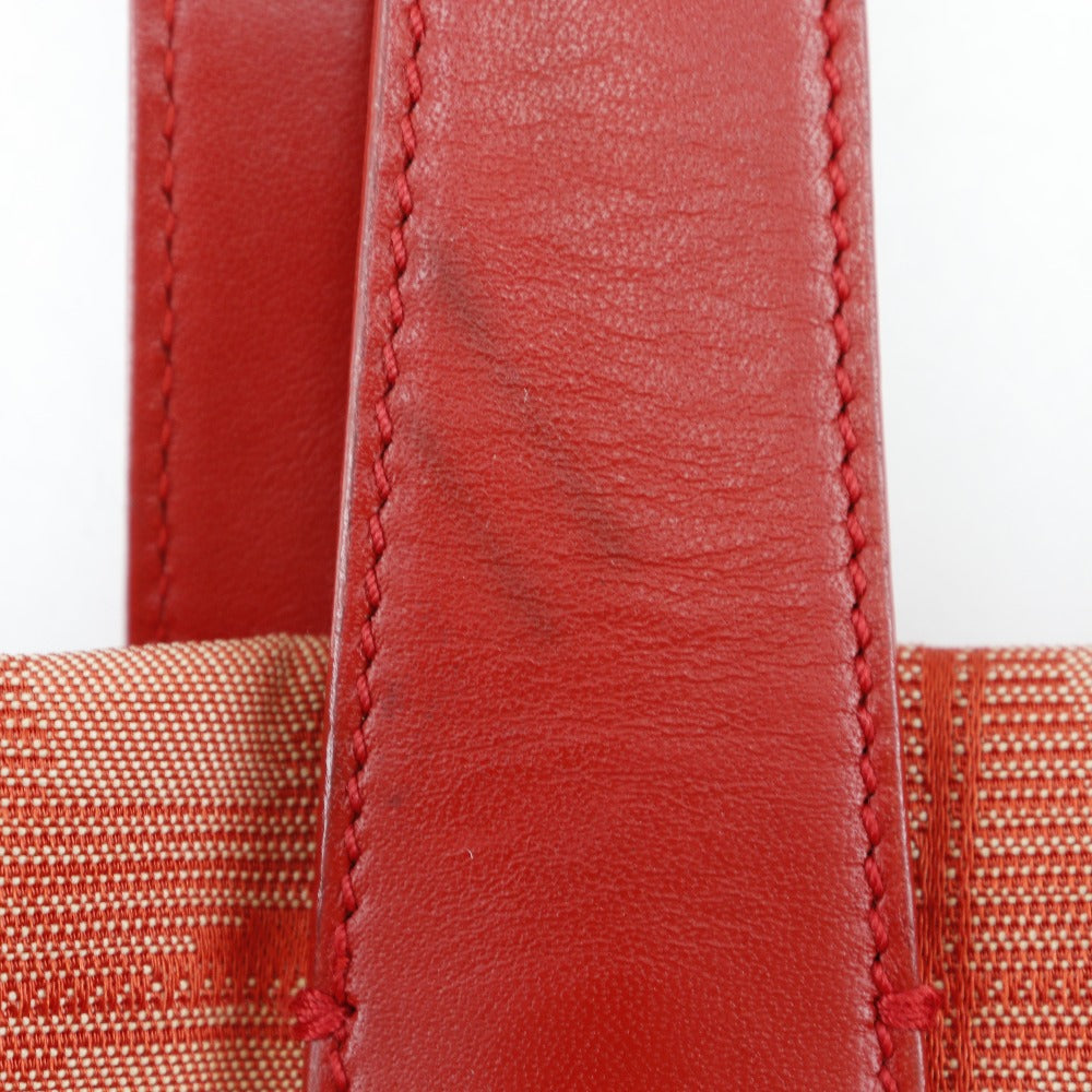 CHANEL Tote Bag Nylon canvas Red New travel line Tote MM