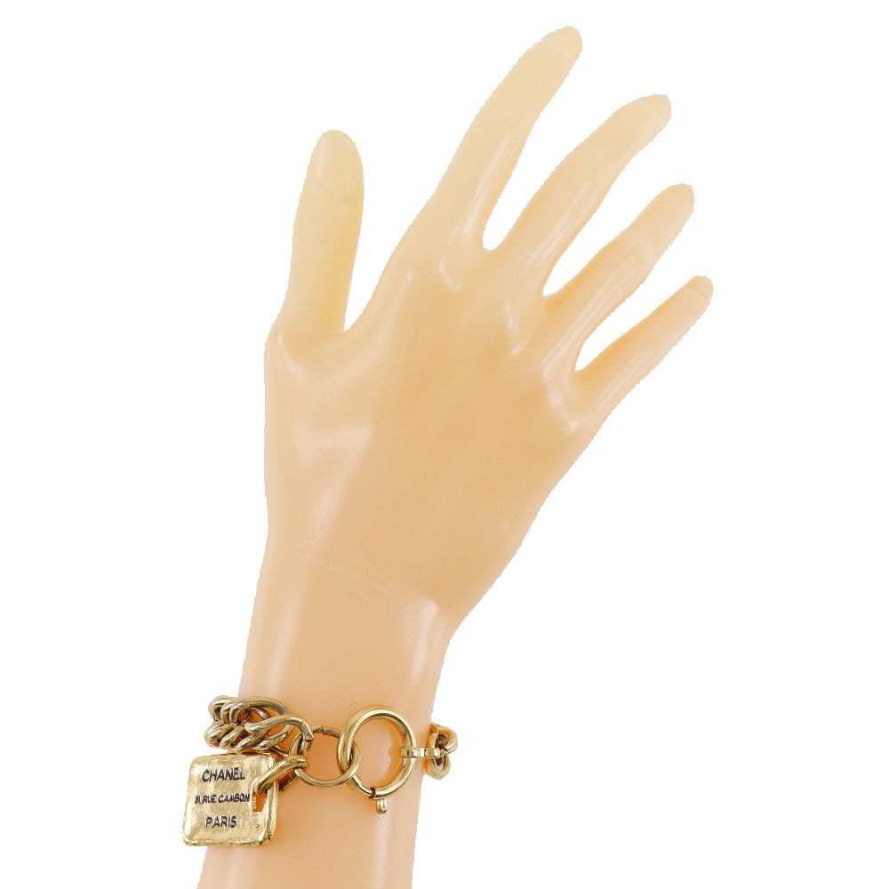 CHANEL bracelet Plated Gold gold Women Used